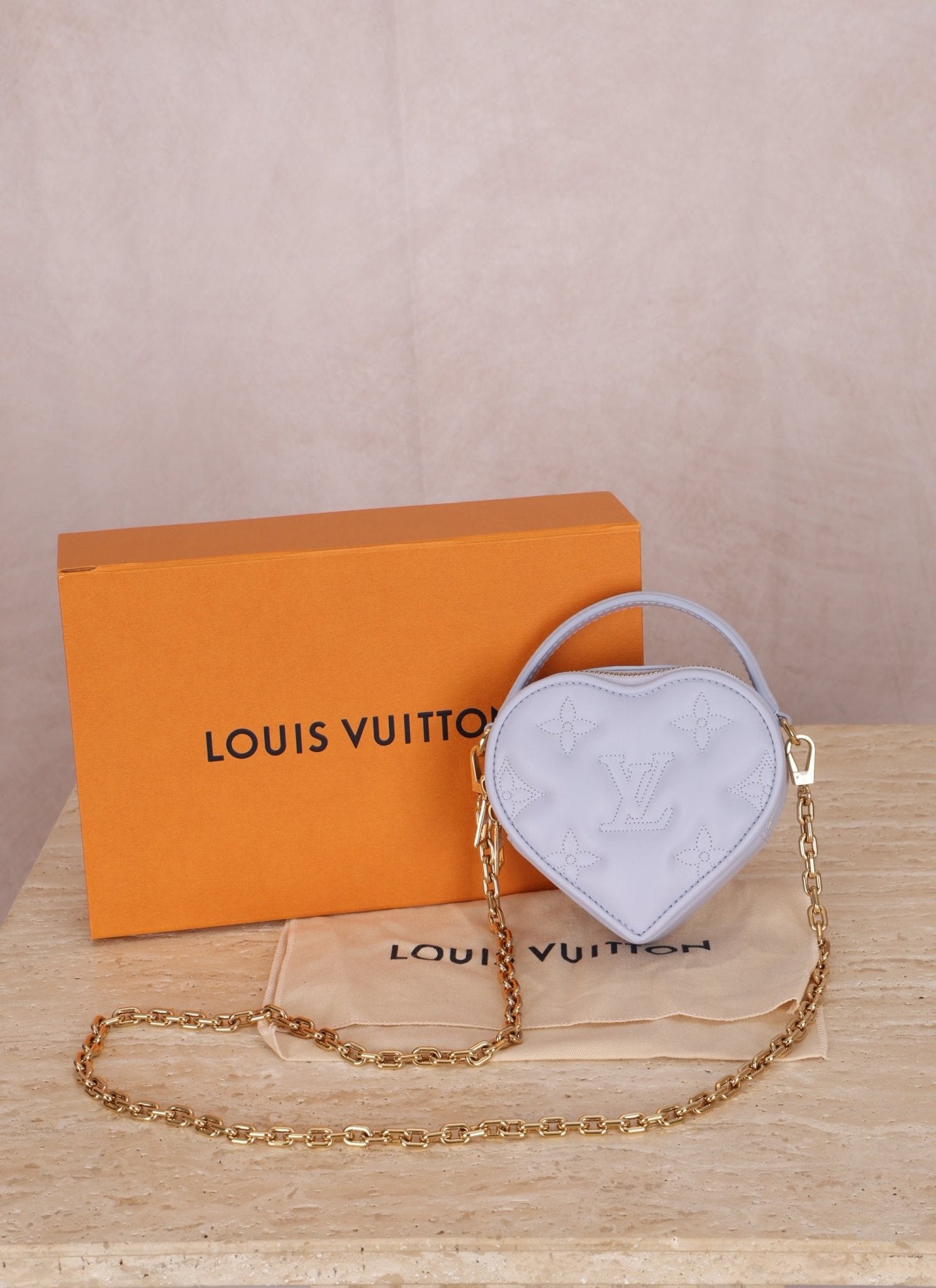 Louis Vuitton Purple Pop My Heart Chain Bag - FashioNica