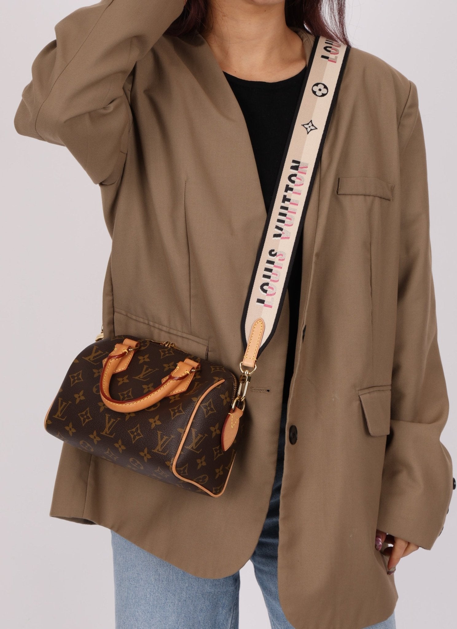 Louis Vuitton Speedy Bandoulière 20 w/ Strap - FashioNica