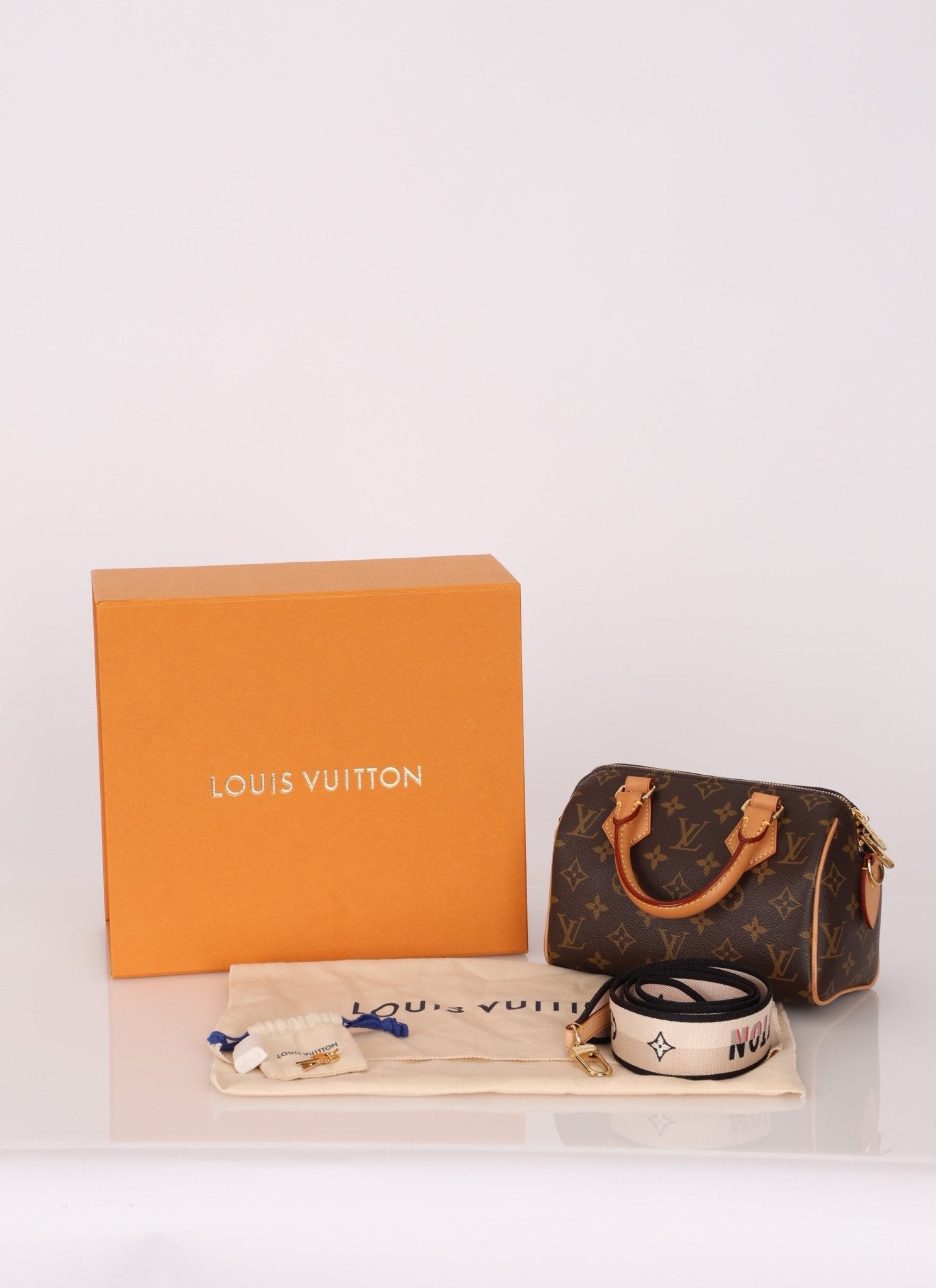 Louis Vuitton Speedy Bandoulière 20 w/ Strap - FashioNica
