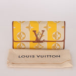 Louis Vuitton Striped Canvas Capucines Long Wallet - FashioNica