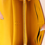 Louis Vuitton Striped Canvas Capucines Long Wallet - FashioNica