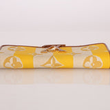 Louis Vuitton Striped Canvas Capucines Long Wallet - FashioNica