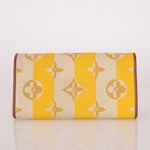 Louis Vuitton Striped Canvas Capucines Long Wallet - FashioNica