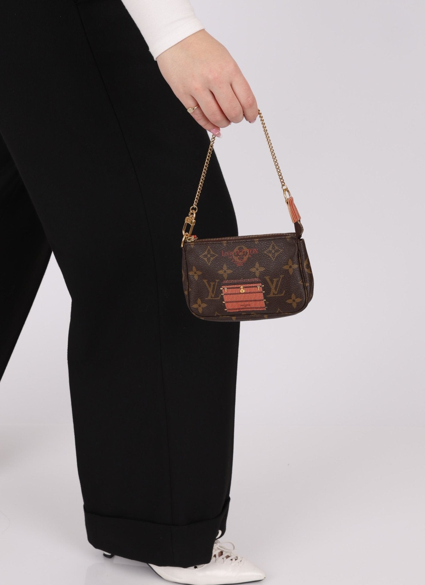 Louis Vuitton Trunks Mini Chain Pochette - FashioNica