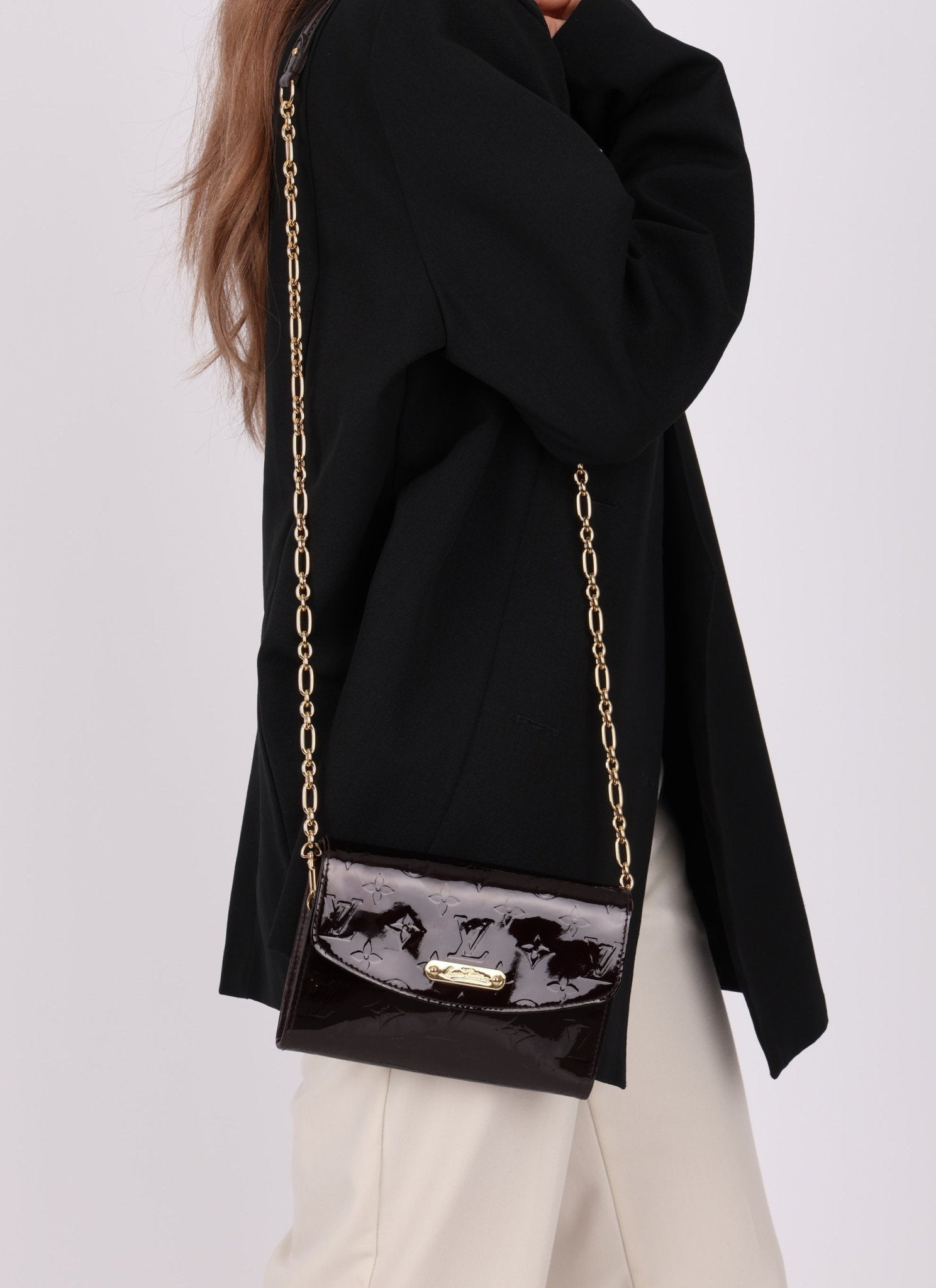 Louis Vuitton Vernis Bel Air Pochette - FashioNica