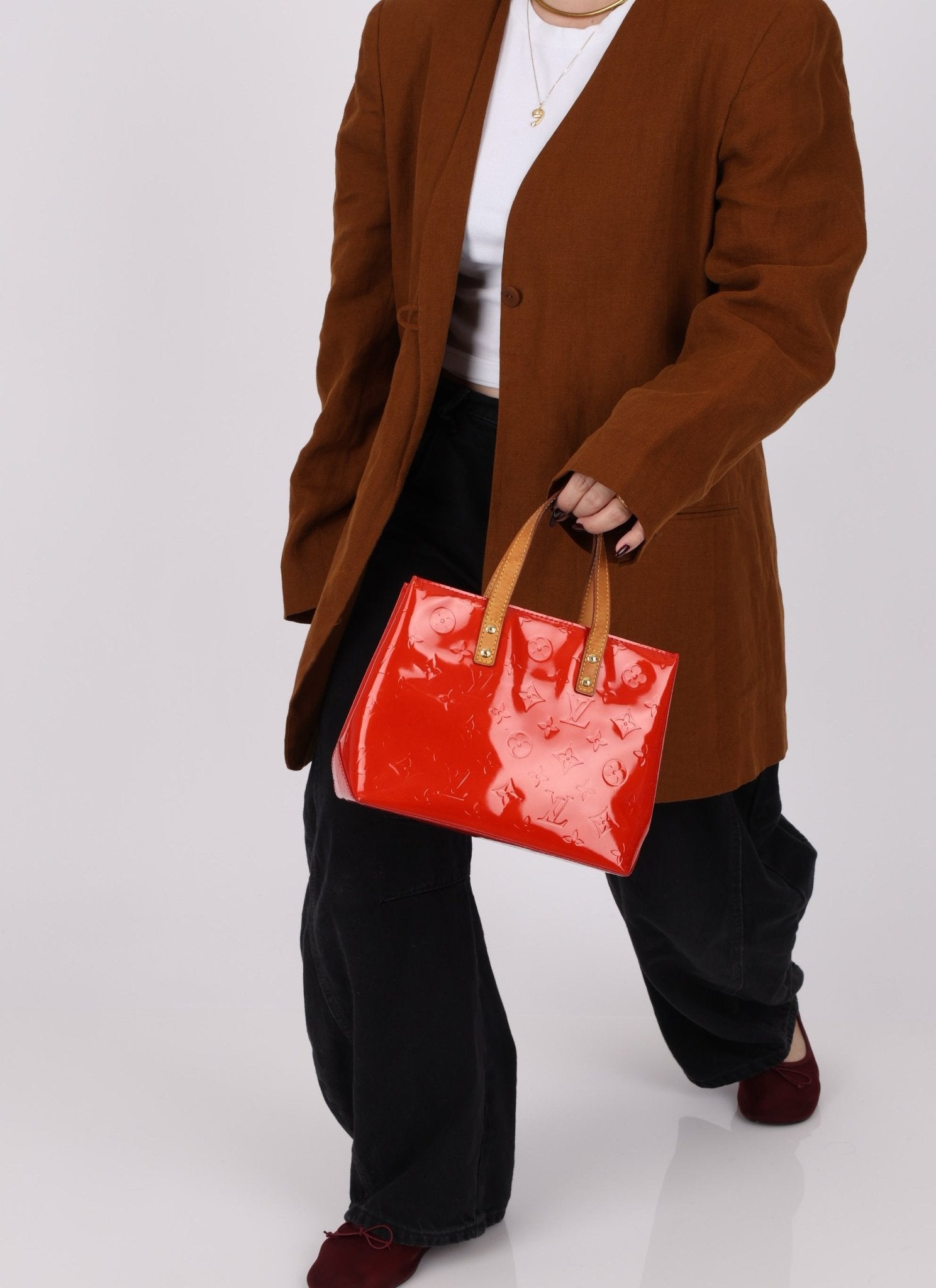 Louis Vuitton Vernis Reed PM Tote Bag - FashioNica