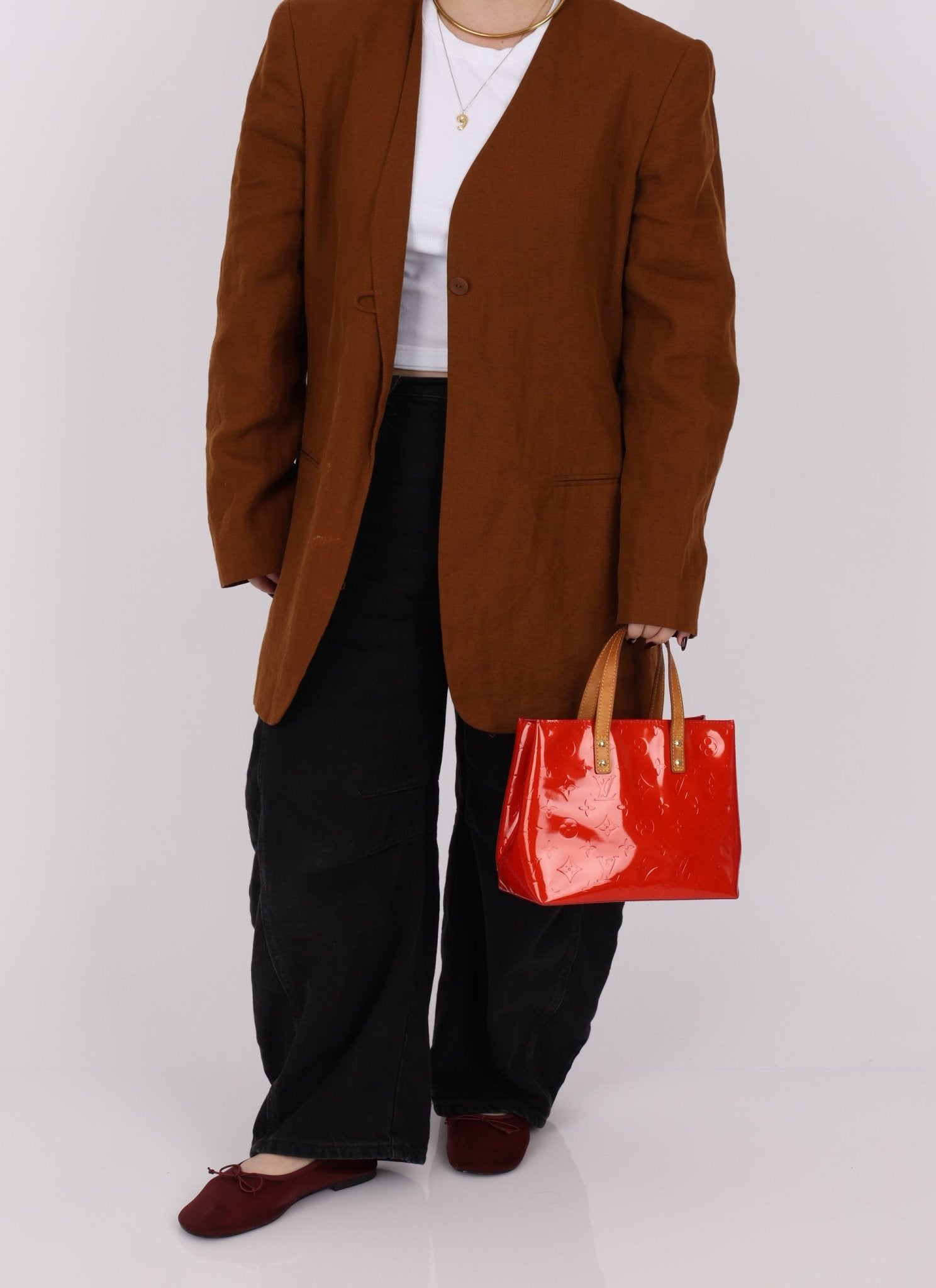 Louis Vuitton Vernis Reed PM Tote Bag - FashioNica