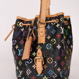 Louis Vuitton x Takashi Murakami Monogram Noir Multicolor Petit Noe - FashioNica