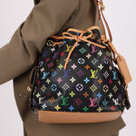 Louis Vuitton x Takashi Murakami Monogram Noir Multicolor Petit Noe - FashioNica