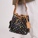 Louis Vuitton x Takashi Murakami Monogram Noir Multicolor Petit Noe - FashioNica