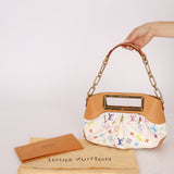 Louis Vuitton x Takashi Murakami Multicolor Blanc Judy PM - FashioNica