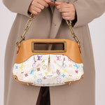 Louis Vuitton x Takashi Murakami Multicolor Blanc Judy PM - FashioNica