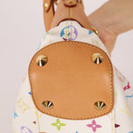Louis Vuitton x Takashi Murakami Multicolor Blanc Judy PM - FashioNica