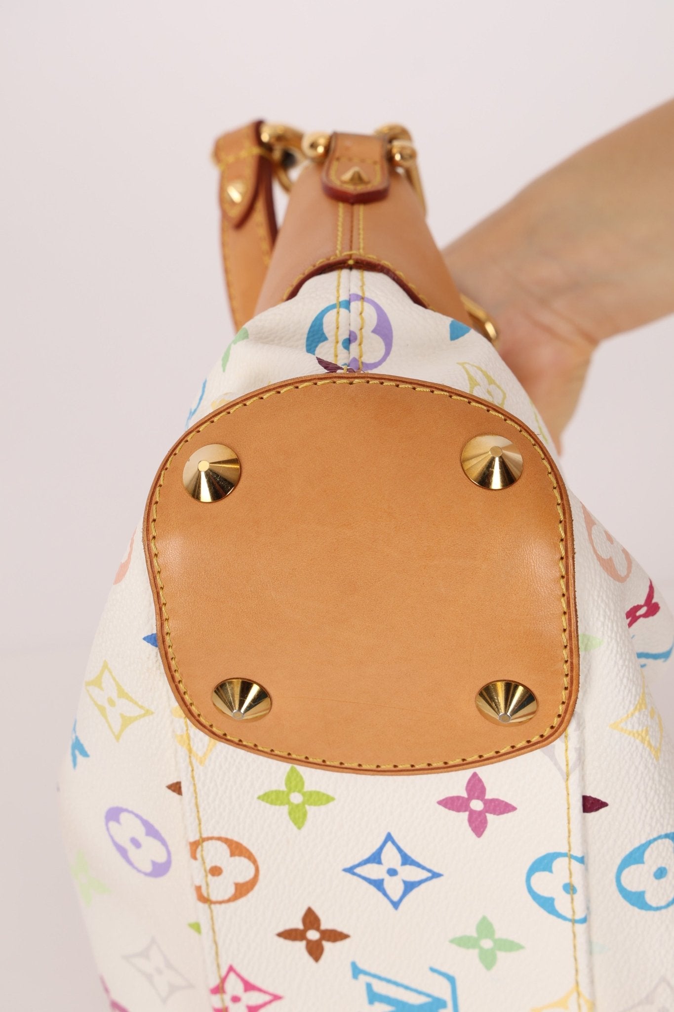 Louis Vuitton x Takashi Murakami Multicolor Blanc Judy PM - FashioNica
