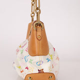Louis Vuitton x Takashi Murakami Multicolor Blanc Judy PM - FashioNica
