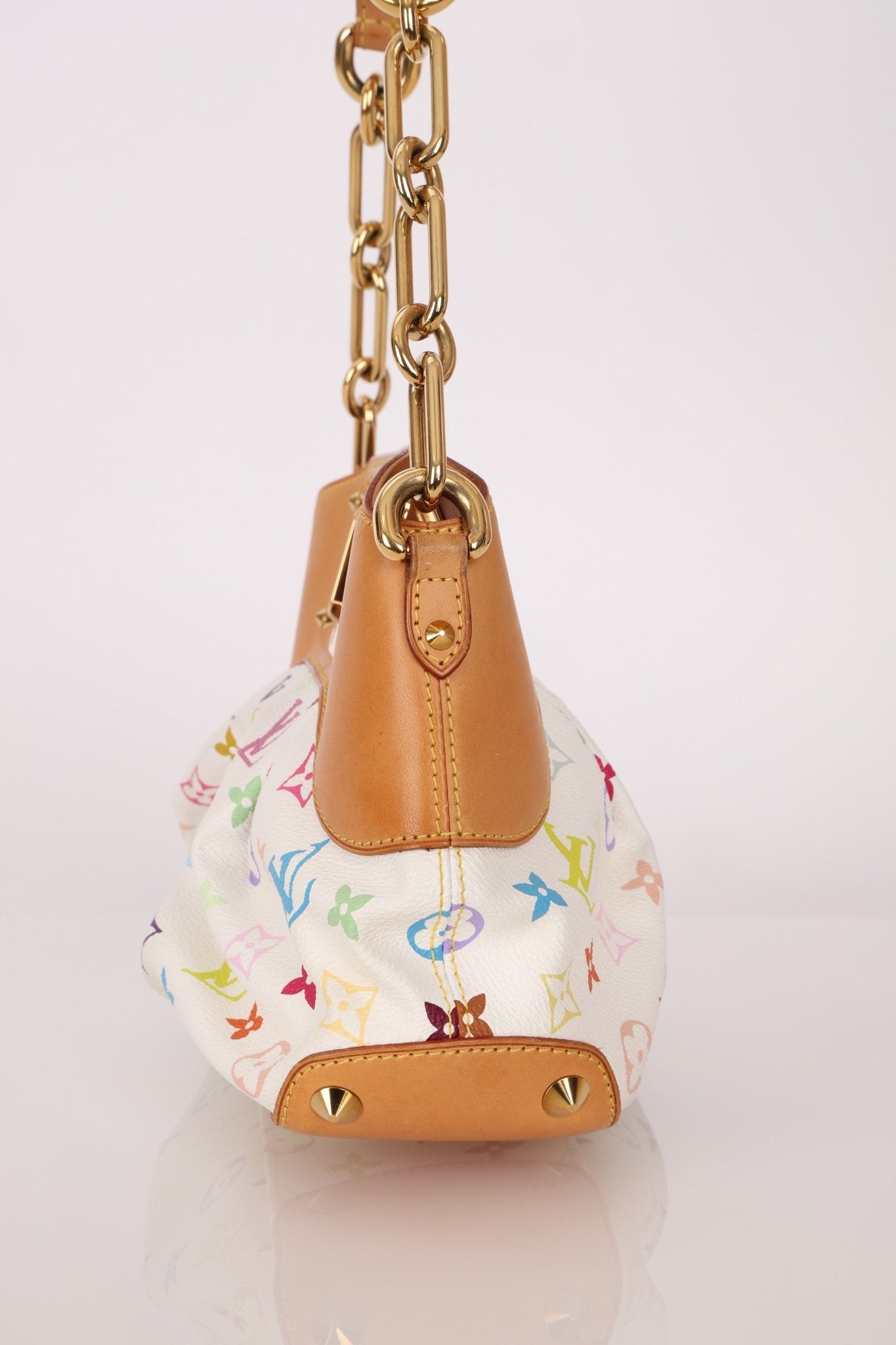 Louis Vuitton x Takashi Murakami Multicolor Blanc Judy PM - FashioNica