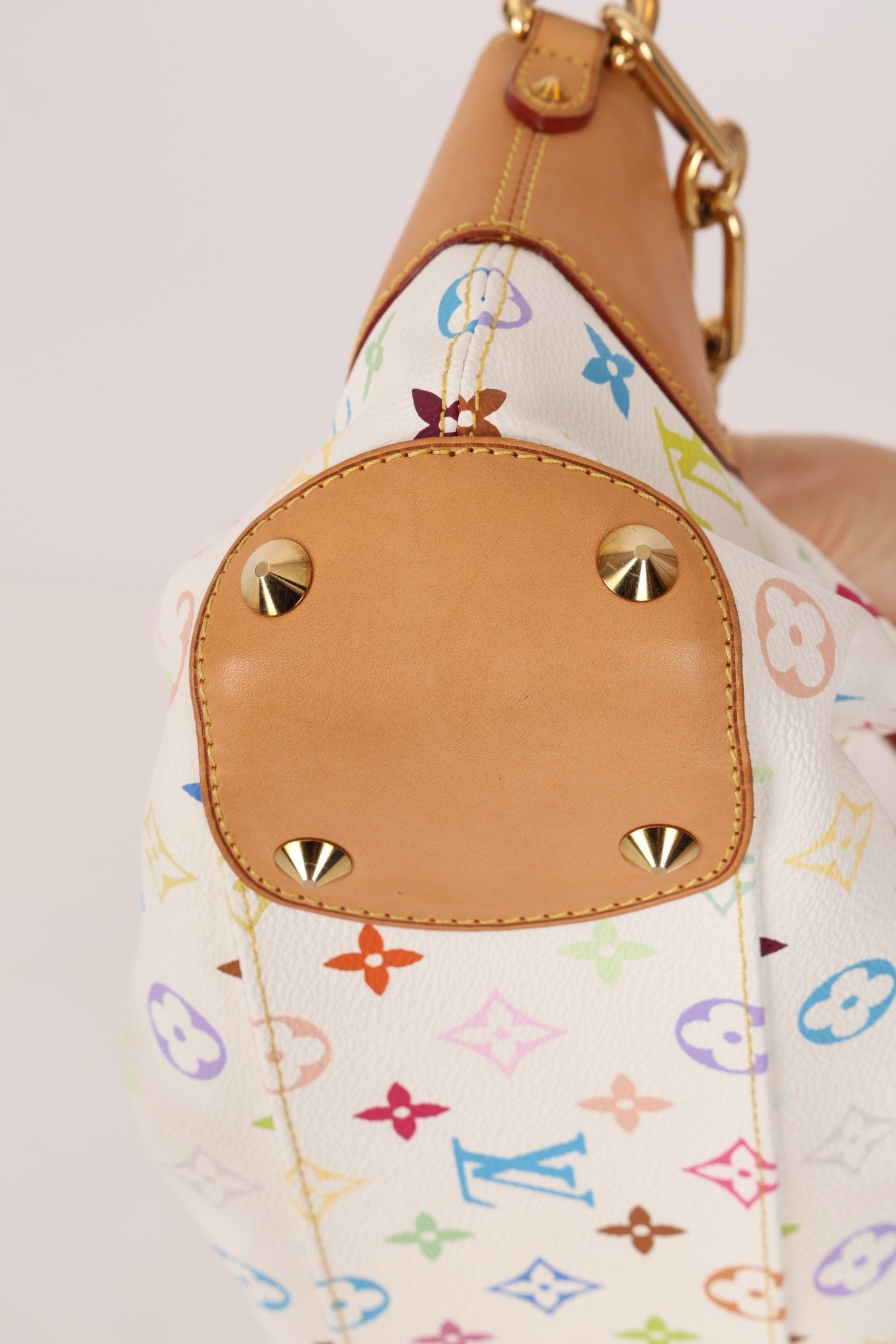 Louis Vuitton x Takashi Murakami Multicolor Blanc Judy PM - FashioNica