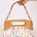 Louis Vuitton x Takashi Murakami Multicolor Blanc Judy PM - FashioNica