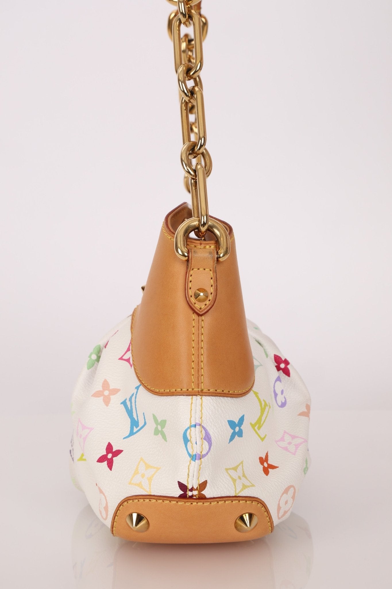Louis Vuitton x Takashi Murakami Multicolor Blanc Judy PM - FashioNica