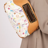 Louis Vuitton x Takashi Murakami Multicolor Blanc Judy PM - FashioNica