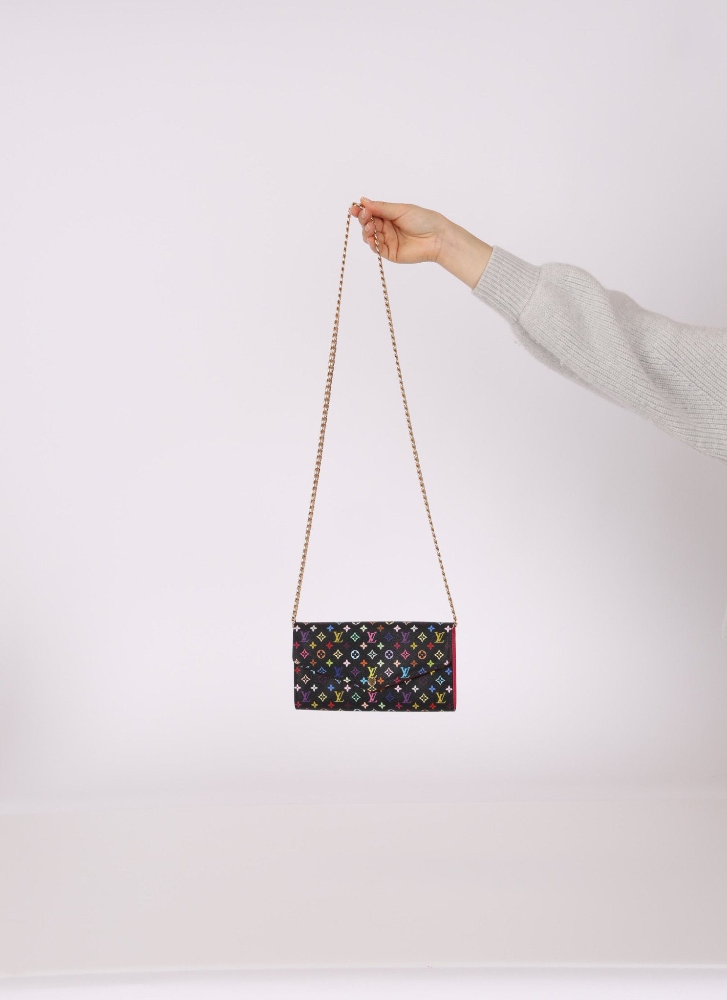 Louis Vuitton x Takashi Murakami Multicolor Envelope Wallet - FashioNica