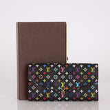 Louis Vuitton x Takashi Murakami Multicolor Envelope Wallet - FashioNica