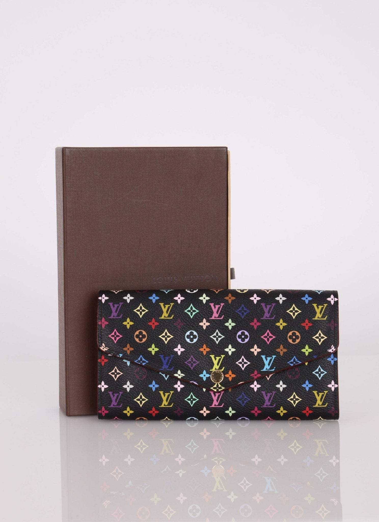 Louis Vuitton x Takashi Murakami Multicolor Envelope Wallet - FashioNica