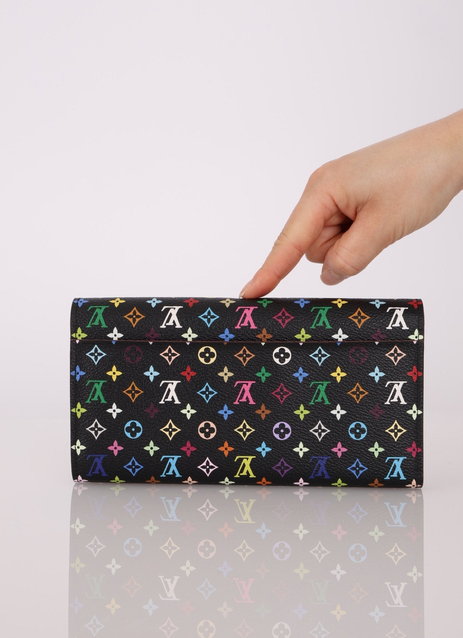 Louis Vuitton x Takashi Murakami Multicolor Envelope Wallet - FashioNica