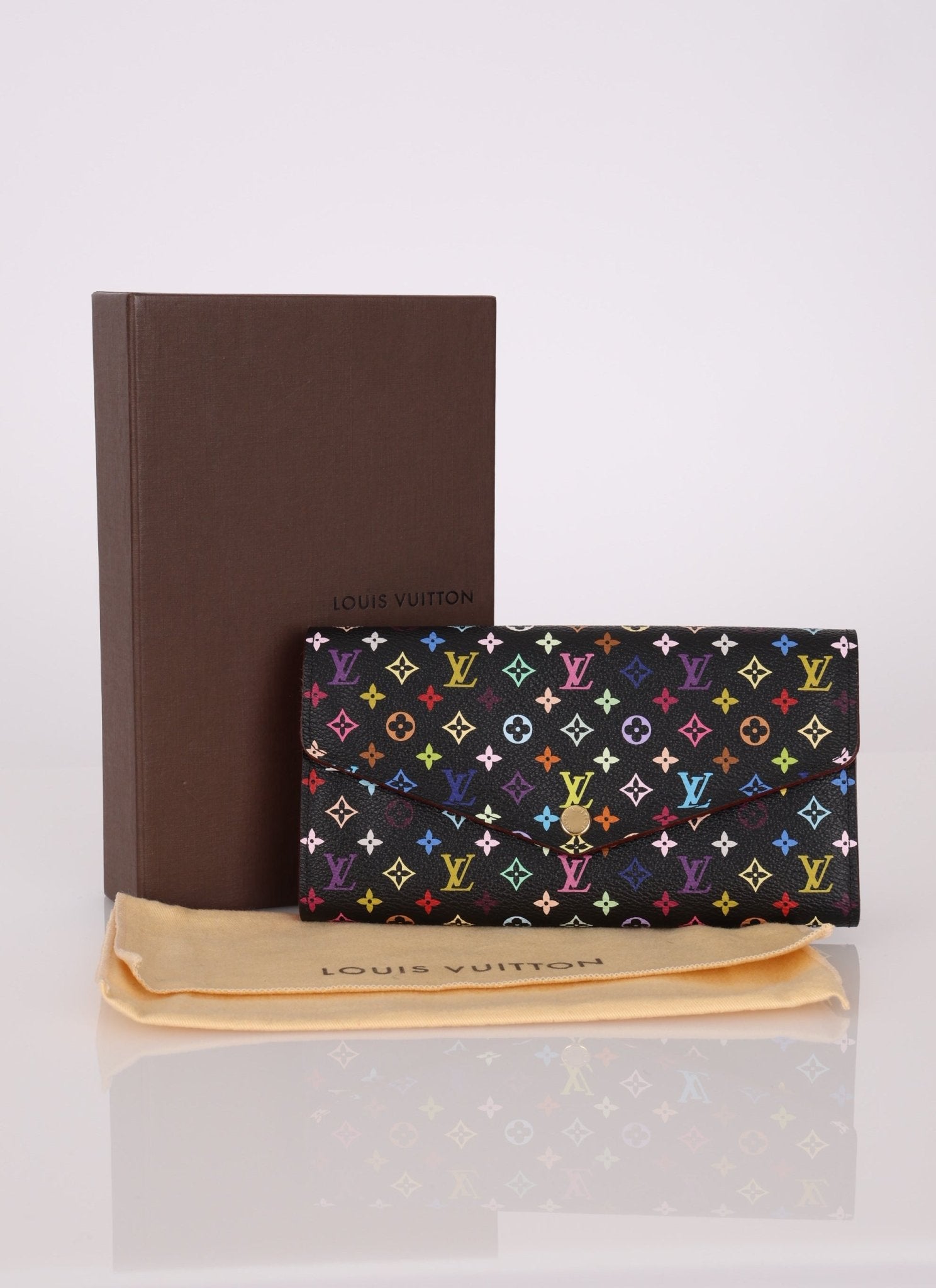 Louis Vuitton x Takashi Murakami Multicolor Envelope Wallet - FashioNica