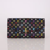 Louis Vuitton x Takashi Murakami Multicolor Envelope Wallet - FashioNica