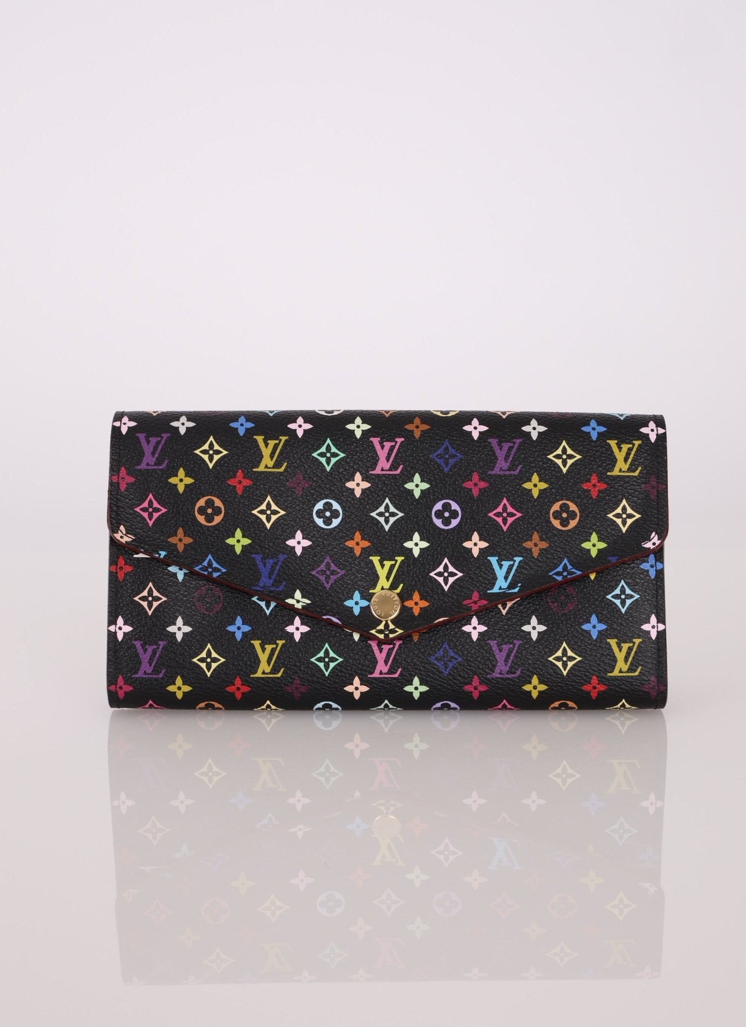 Louis Vuitton x Takashi Murakami Multicolor Envelope Wallet - FashioNica
