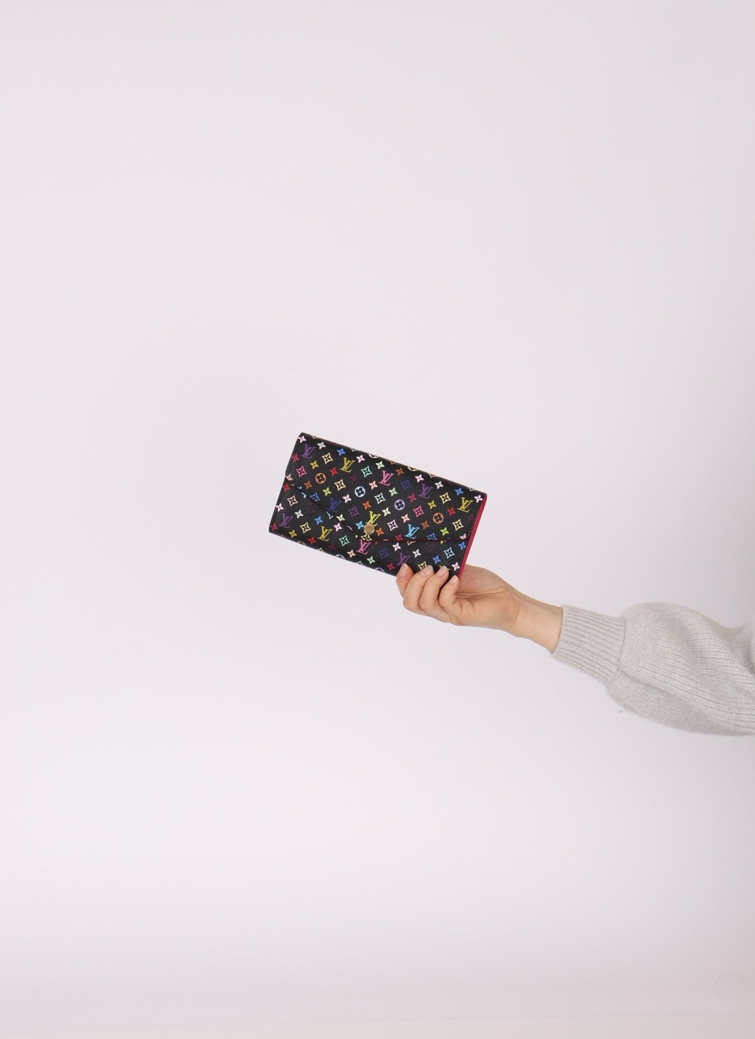 Louis Vuitton x Takashi Murakami Multicolor Envelope Wallet - FashioNica