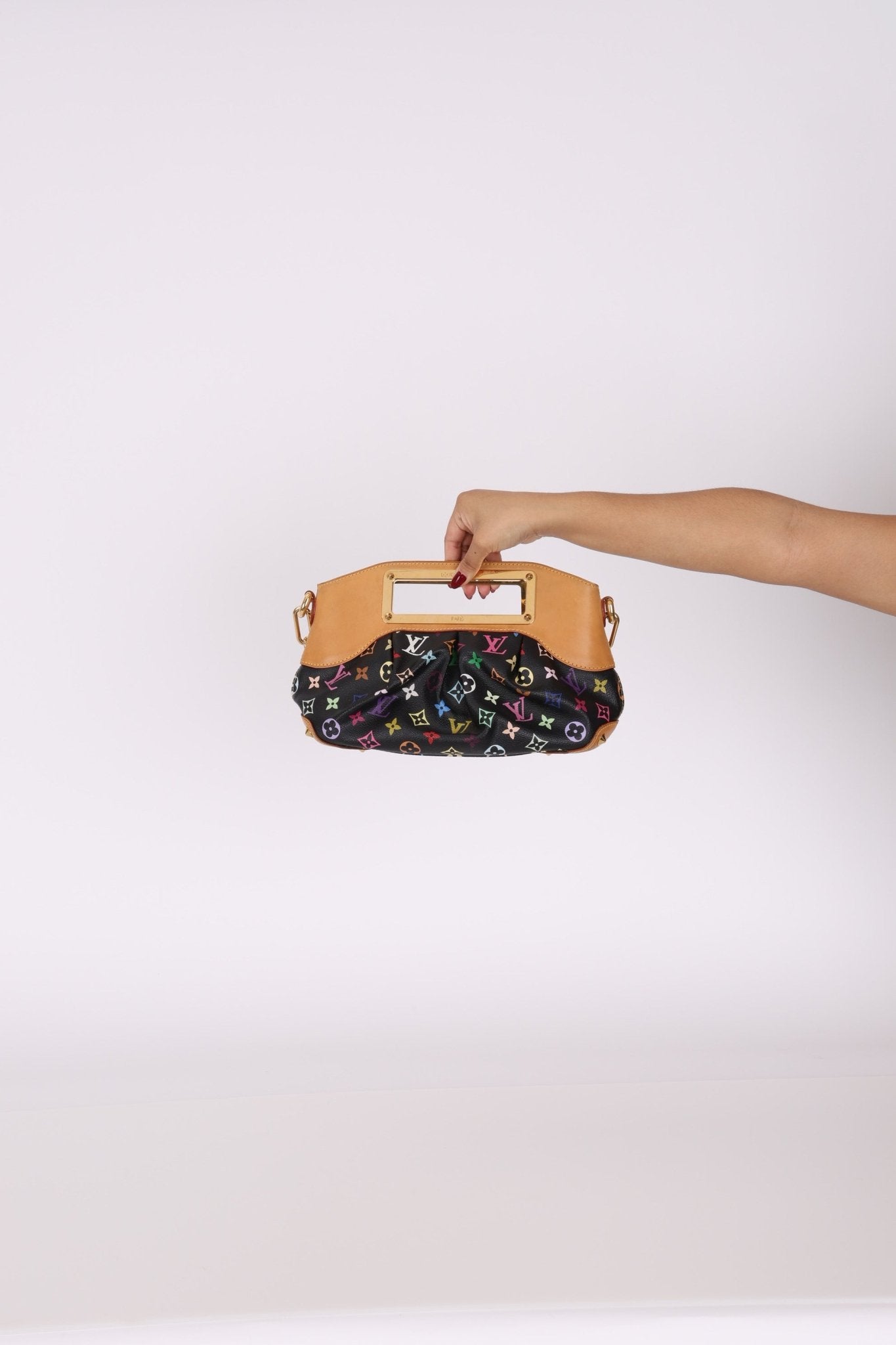 Louis Vuitton x Takashi Murakami Noir Judy PM - FashioNica