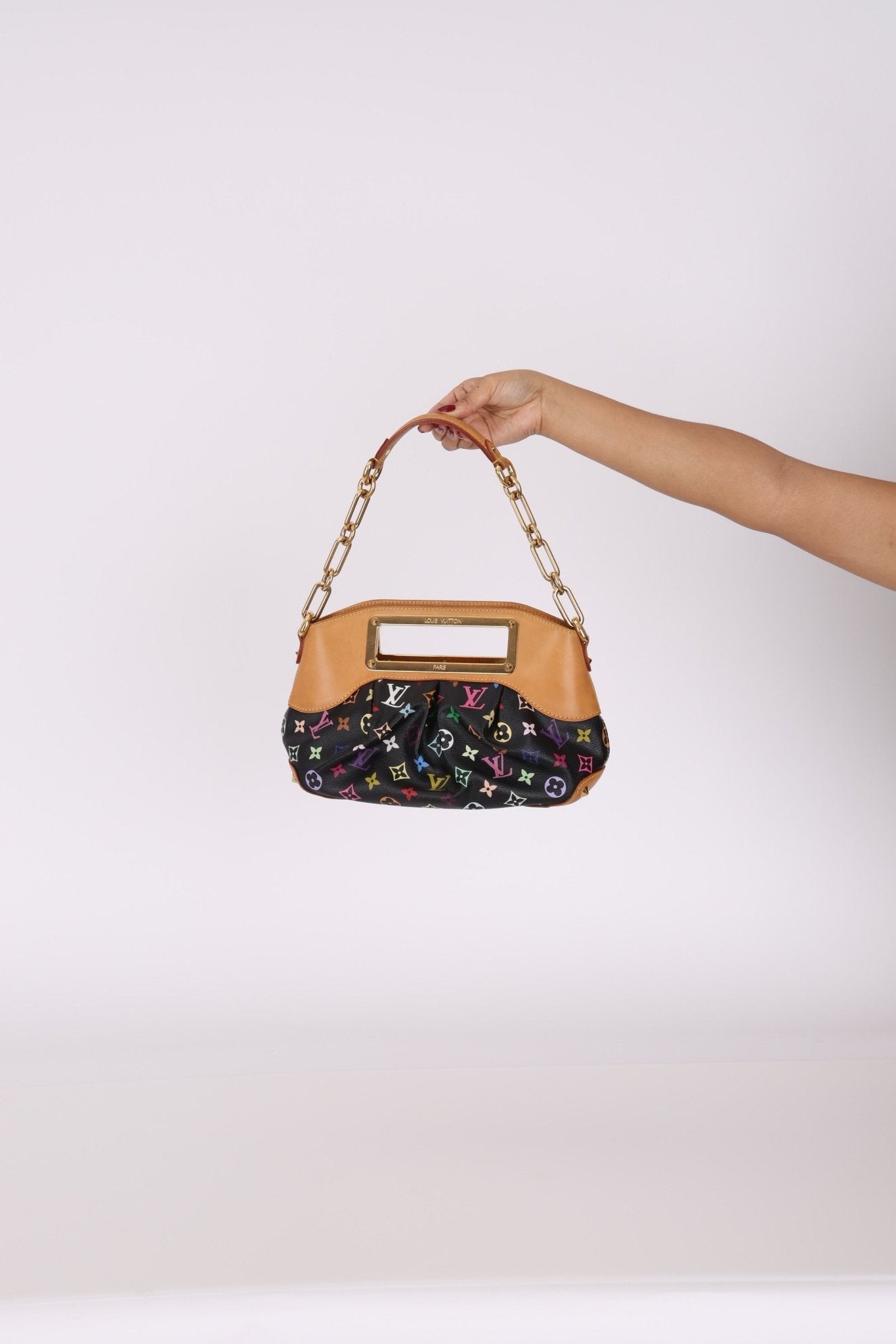 Louis Vuitton x Takashi Murakami Noir Judy PM - FashioNica