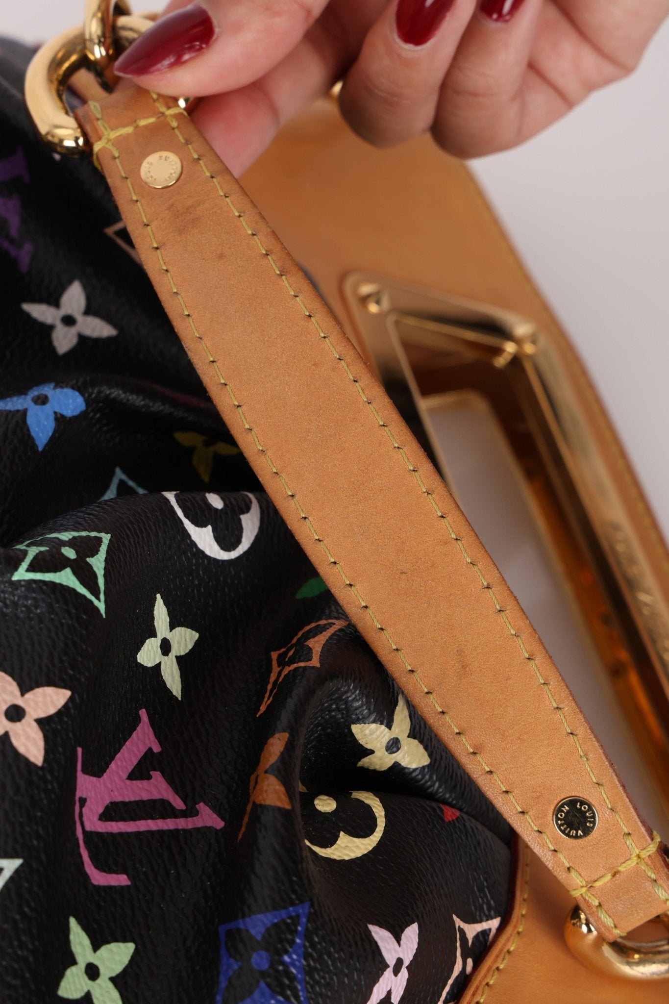 Louis Vuitton x Takashi Murakami Noir Judy PM - FashioNica