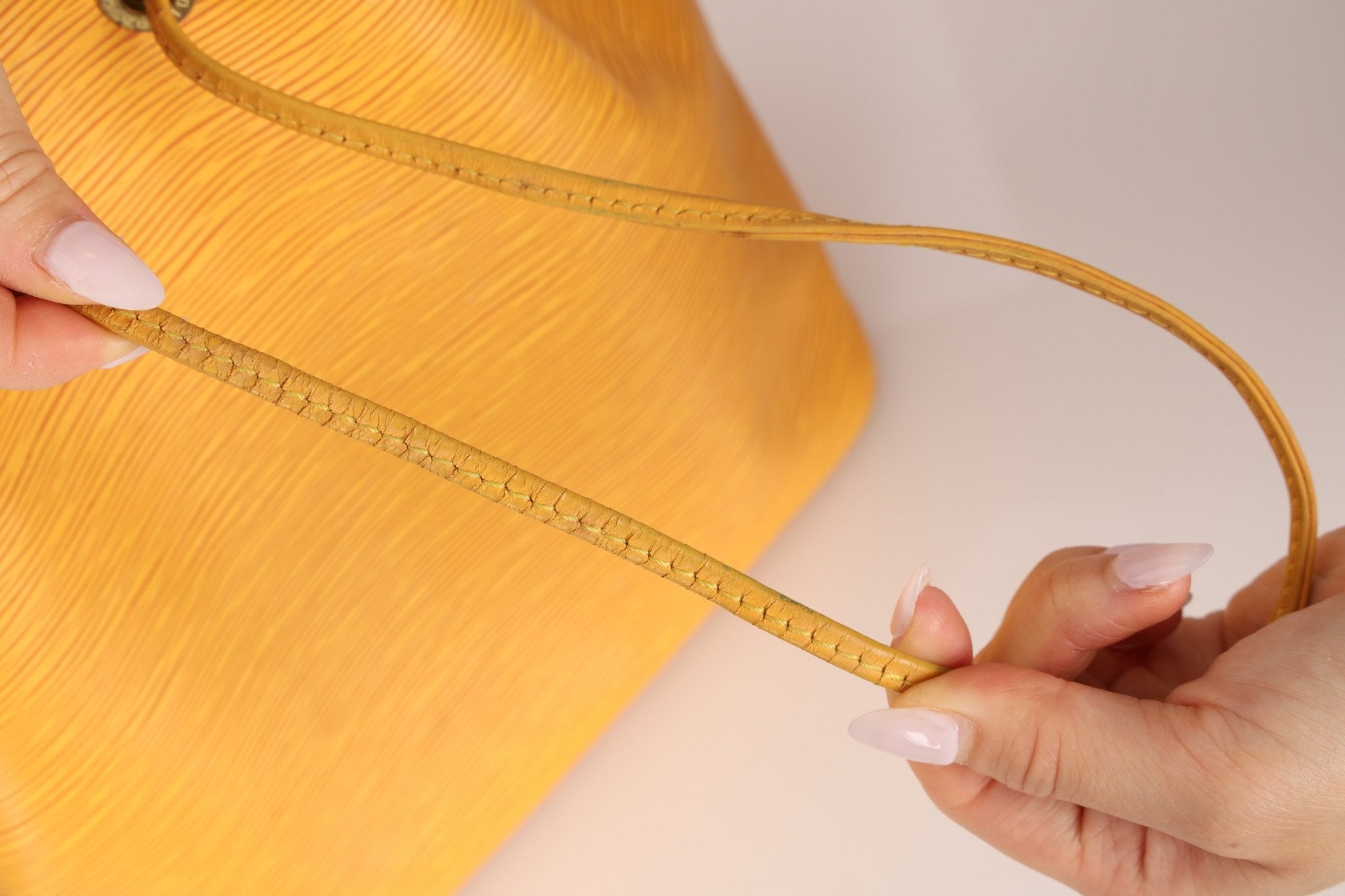 Louis Vuitton Yellow Epi Petit Noe - FashioNica