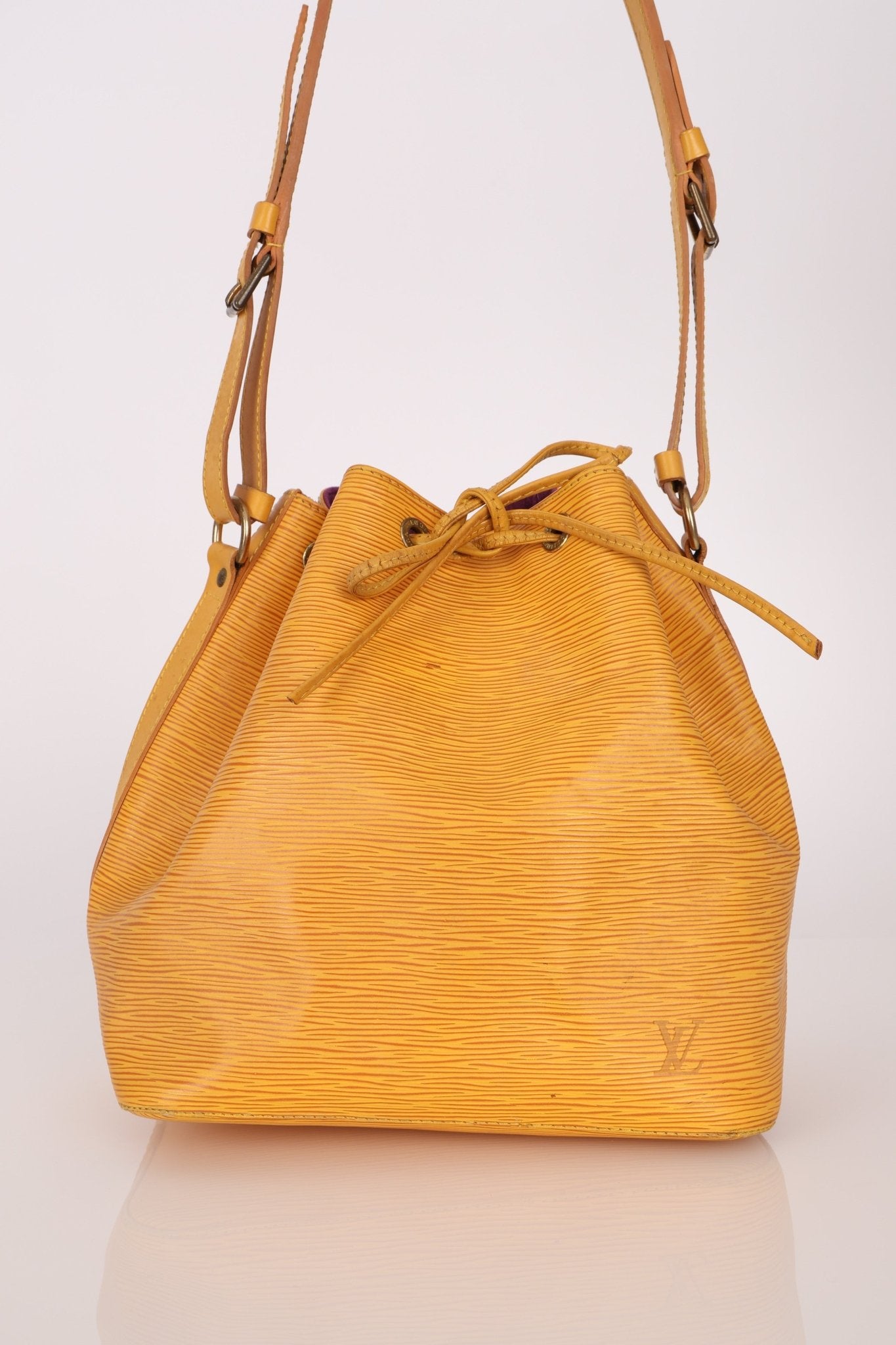 Louis Vuitton Yellow Epi Petit Noe - FashioNica