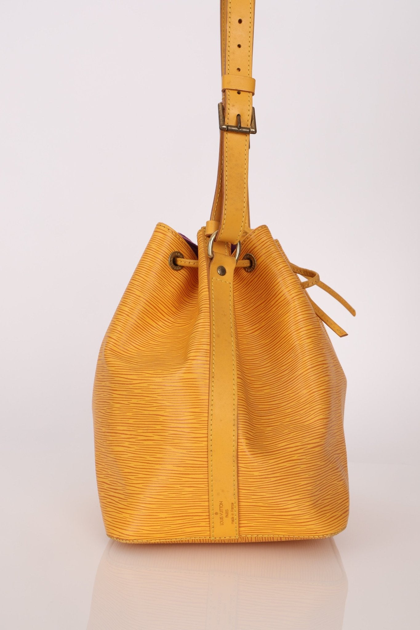 Louis Vuitton Yellow Epi Petit Noe - FashioNica