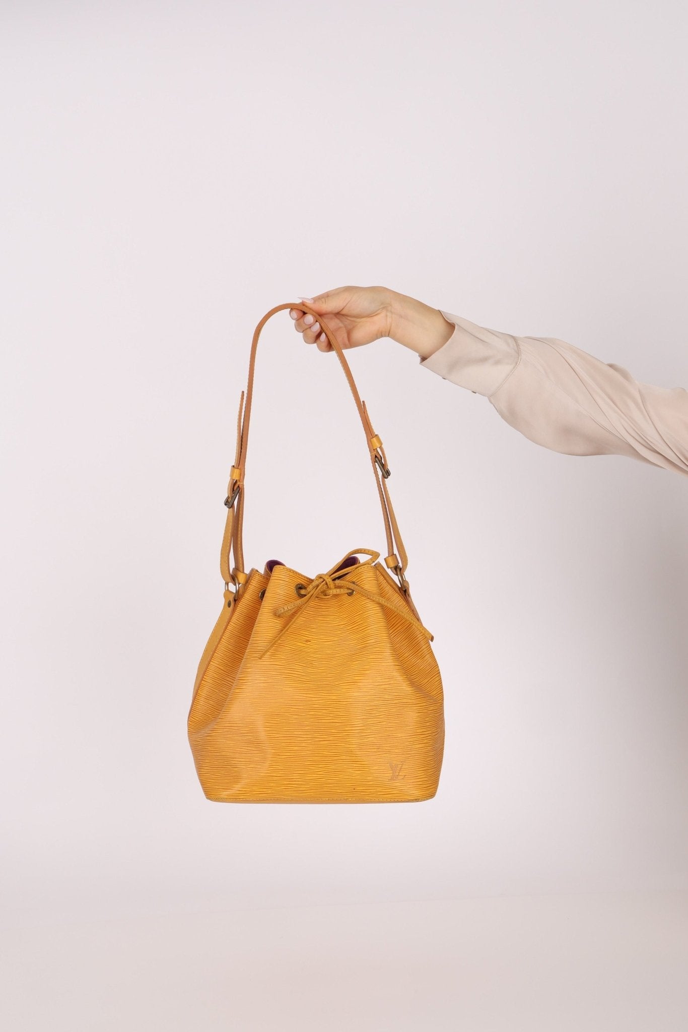 Louis Vuitton Yellow Epi Petit Noe - FashioNica