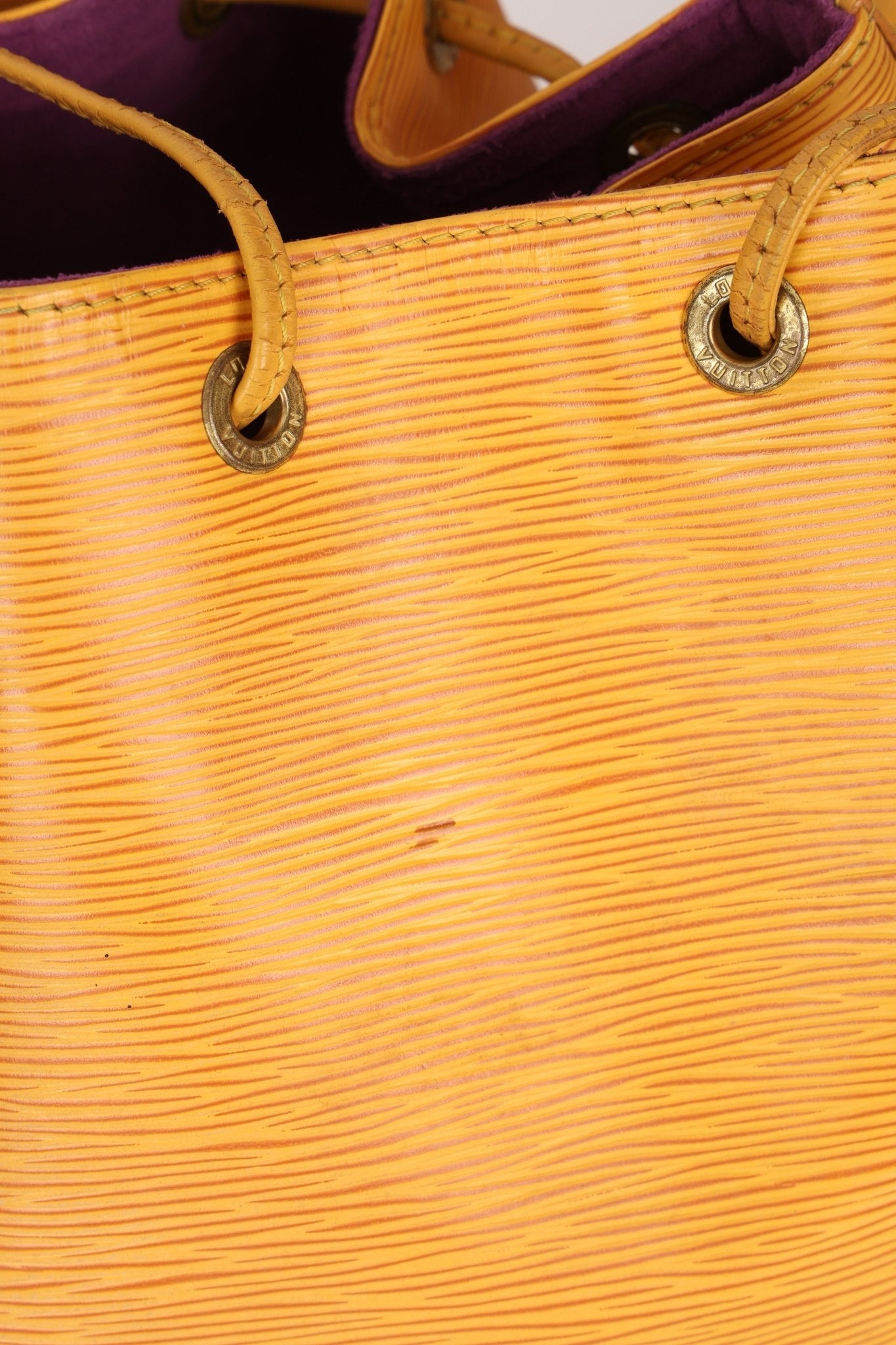 Louis Vuitton Yellow Epi Petit Noe - FashioNica