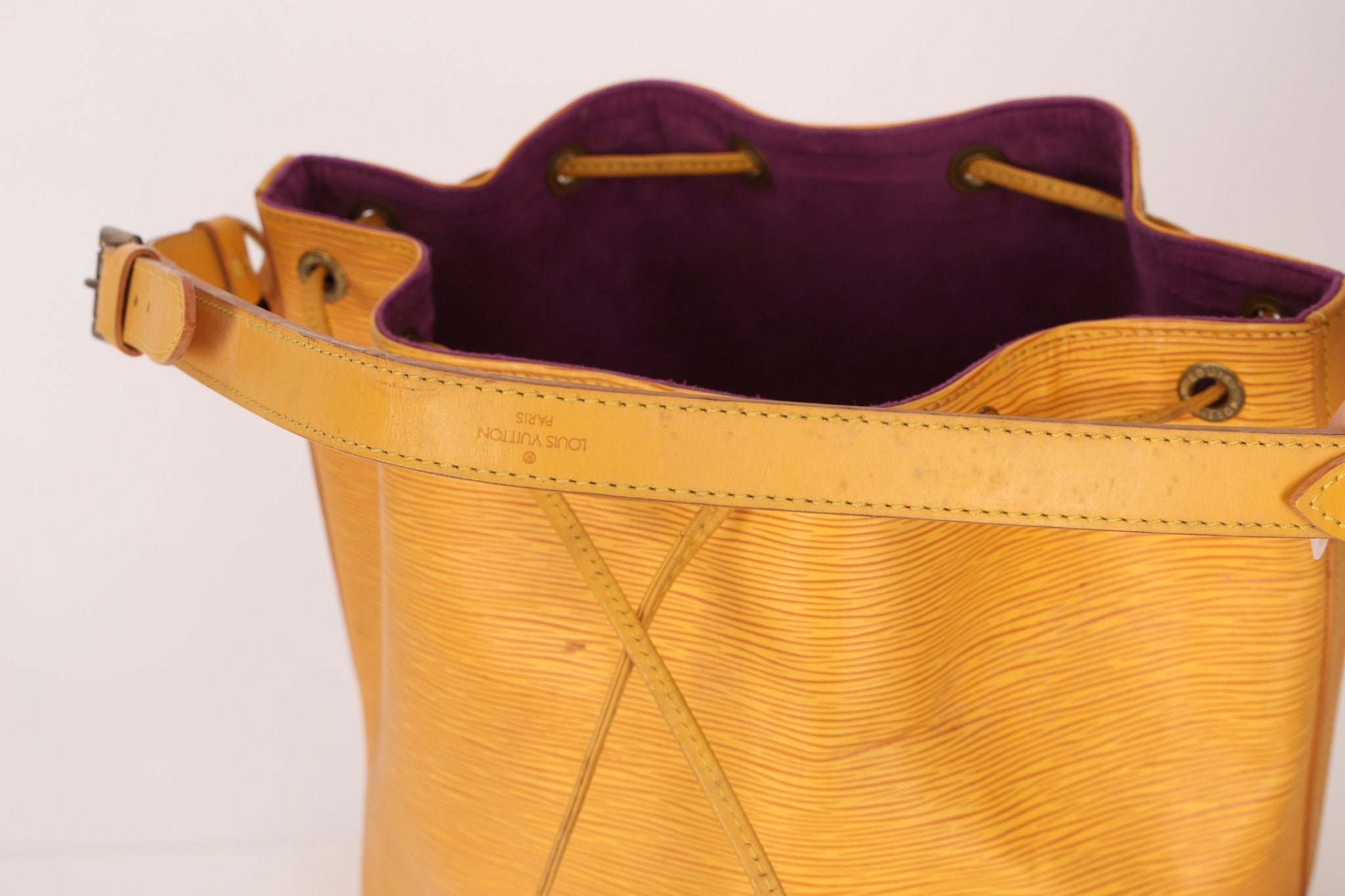 Louis Vuitton Yellow Epi Petit Noe - FashioNica