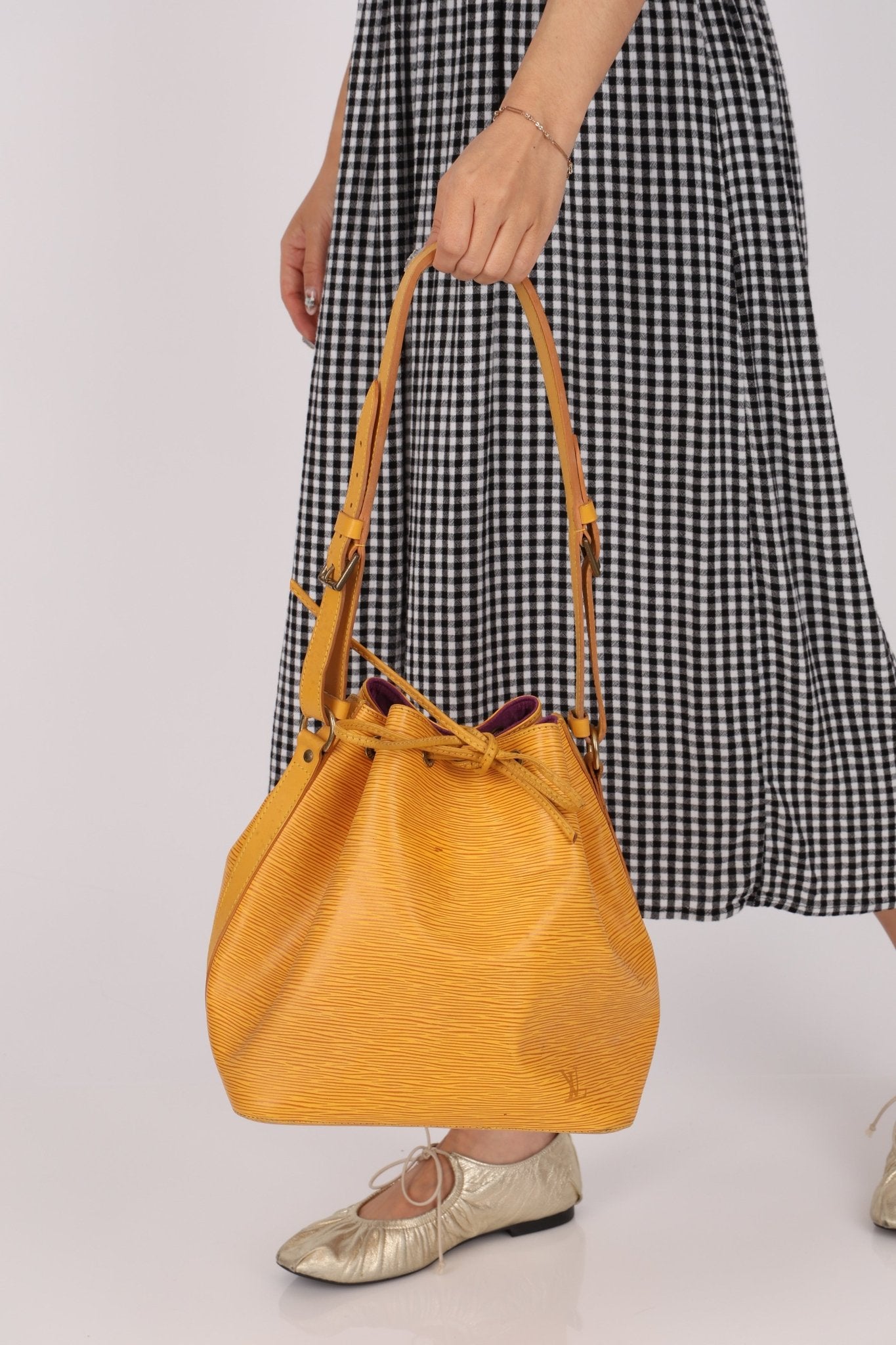 Louis Vuitton Yellow Epi Petit Noe - FashioNica