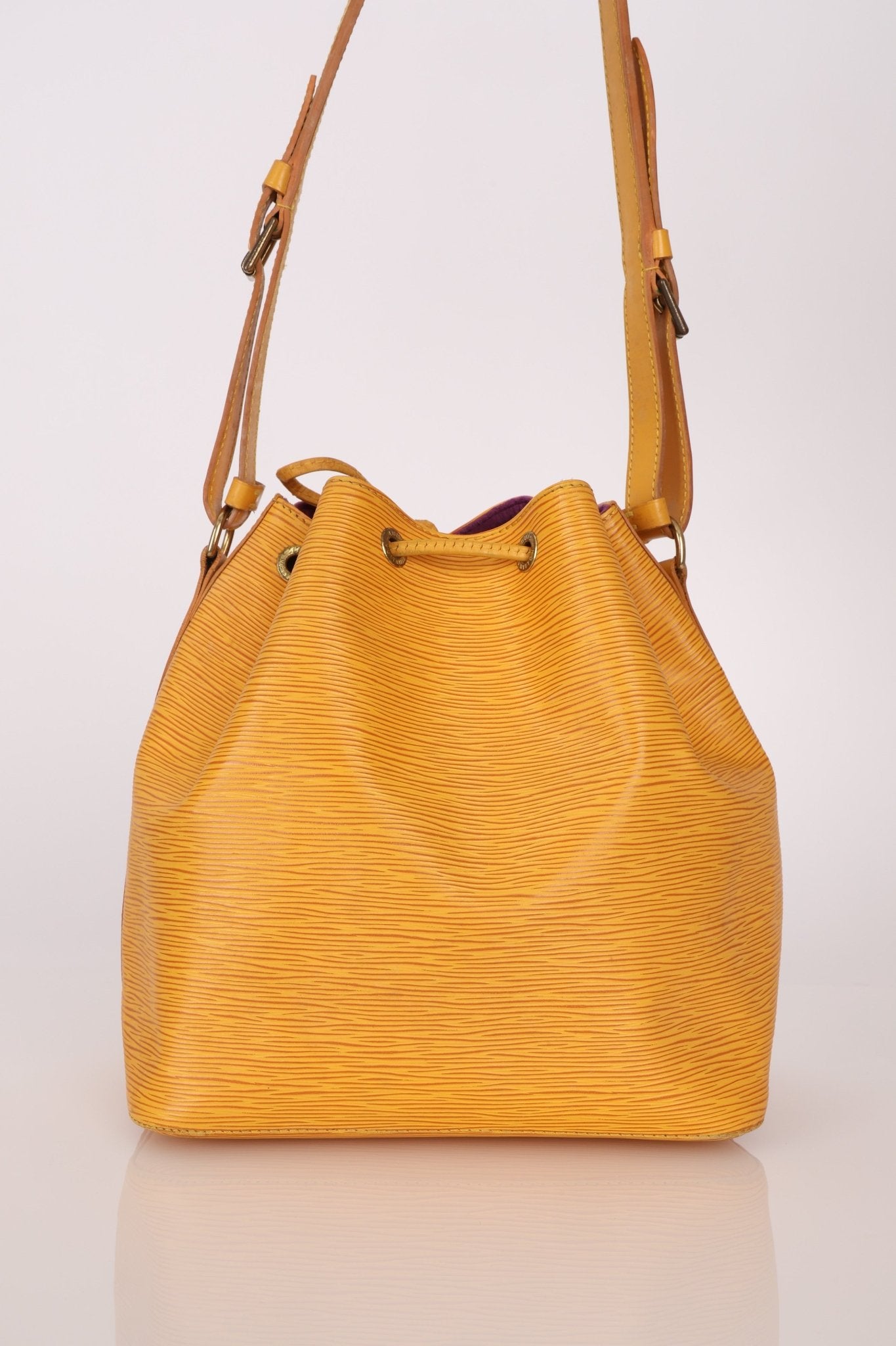 Louis Vuitton Yellow Epi Petit Noe - FashioNica
