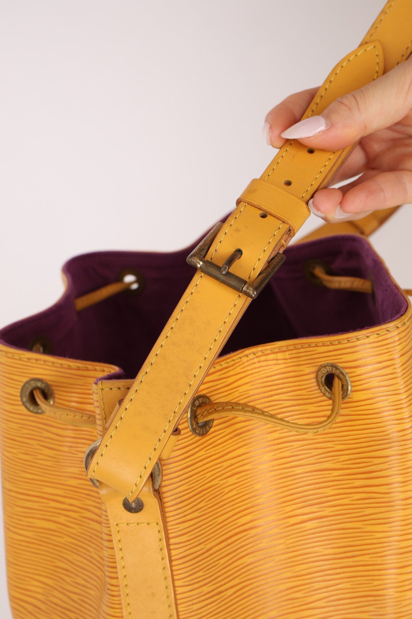 Louis Vuitton Yellow Epi Petit Noe - FashioNica