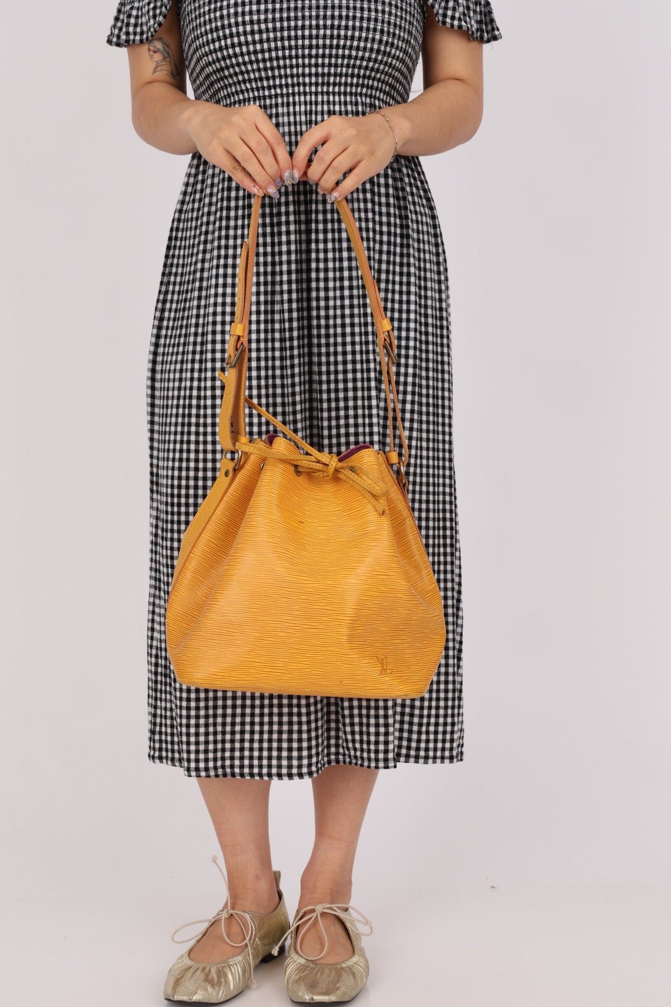 Louis Vuitton Yellow Epi Petit Noe - FashioNica
