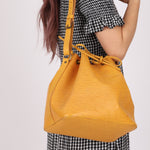 Louis Vuitton Yellow Epi Petit Noe - FashioNica