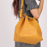 Louis Vuitton Yellow Epi Petit Noe - FashioNica