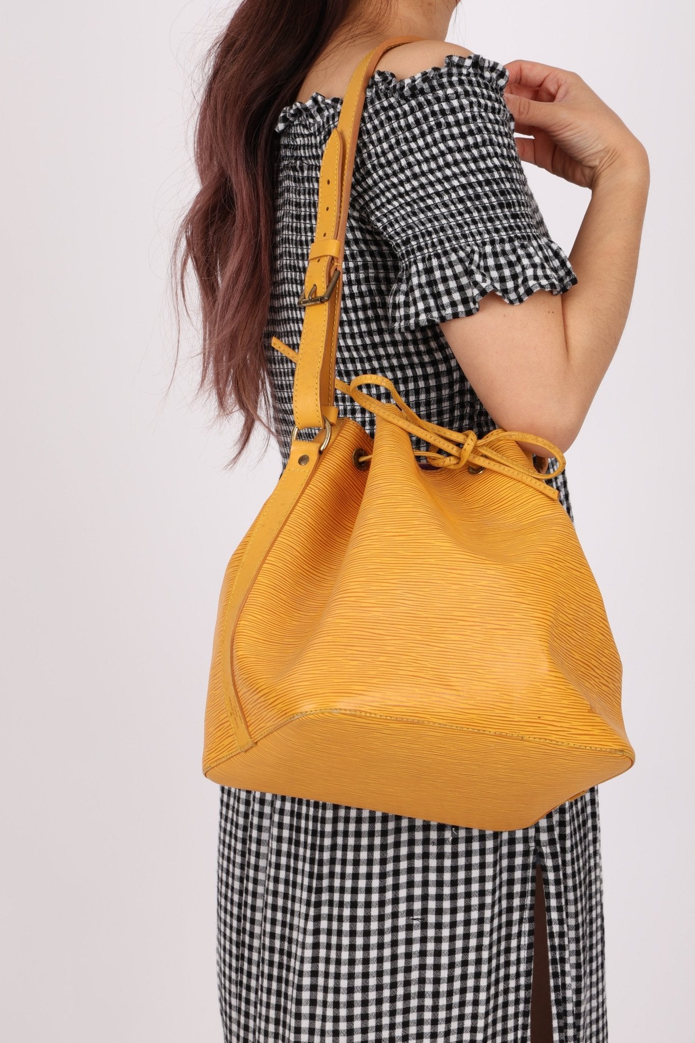 Louis Vuitton Yellow Epi Petit Noe - FashioNica