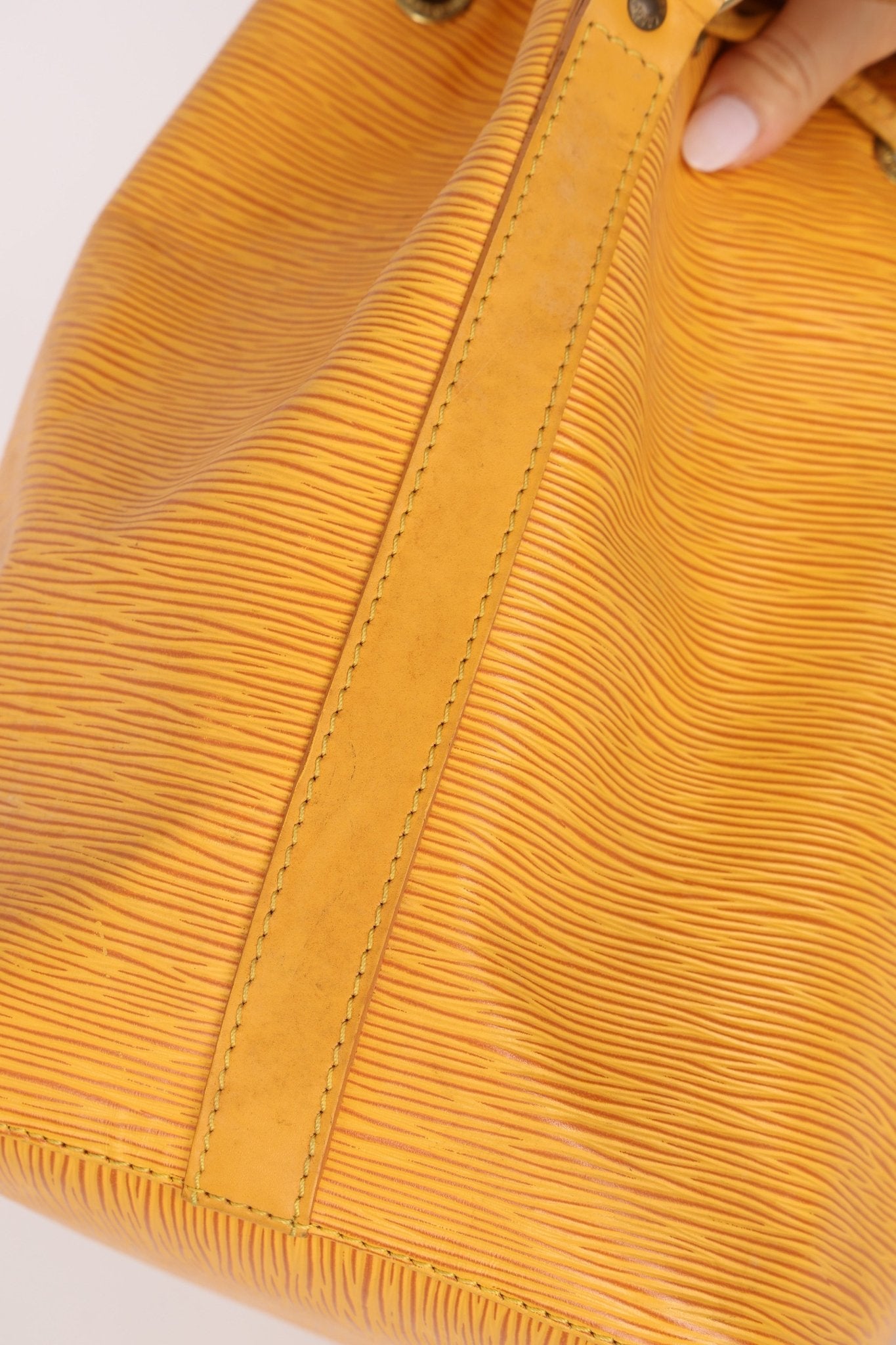 Louis Vuitton Yellow Epi Petit Noe - FashioNica