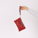 Miu Miu Bordeaux Soft Carnella Clutch - FashioNica